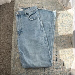 Abercrombie & Fitch Light Blue High Rise Jeans